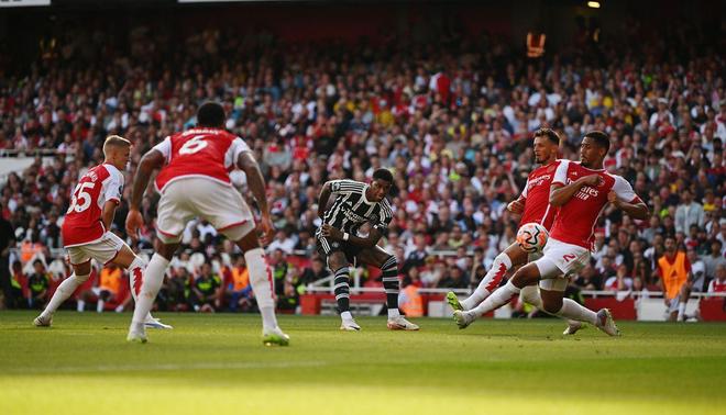 美国鏖战法国，厄德高送出助攻的简单介绍